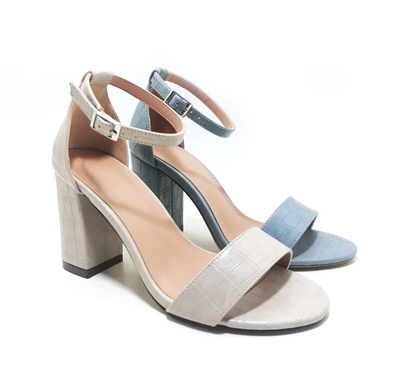 özel Rhinestone Topuklu Sandal Açık Ayak Stiletto Topuklu Tip