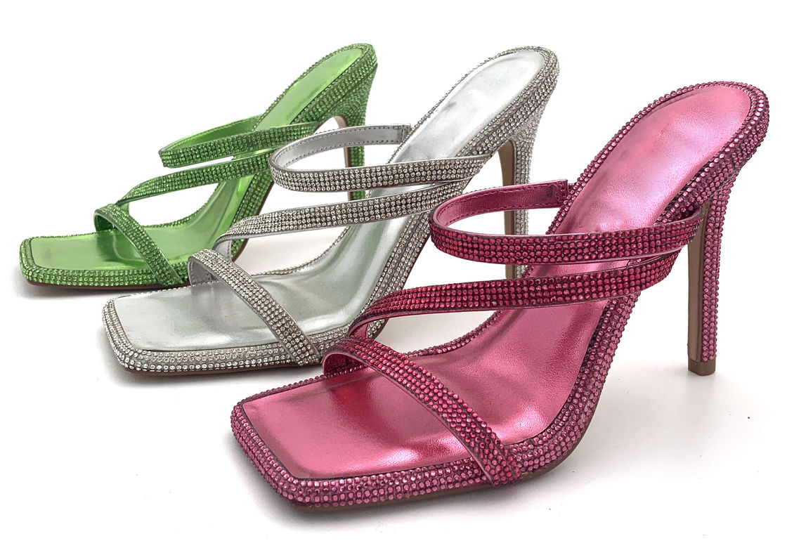 Deri Kadınlar Yüksek topuklu sandaletler Rahat Stiletto Topuklu tip