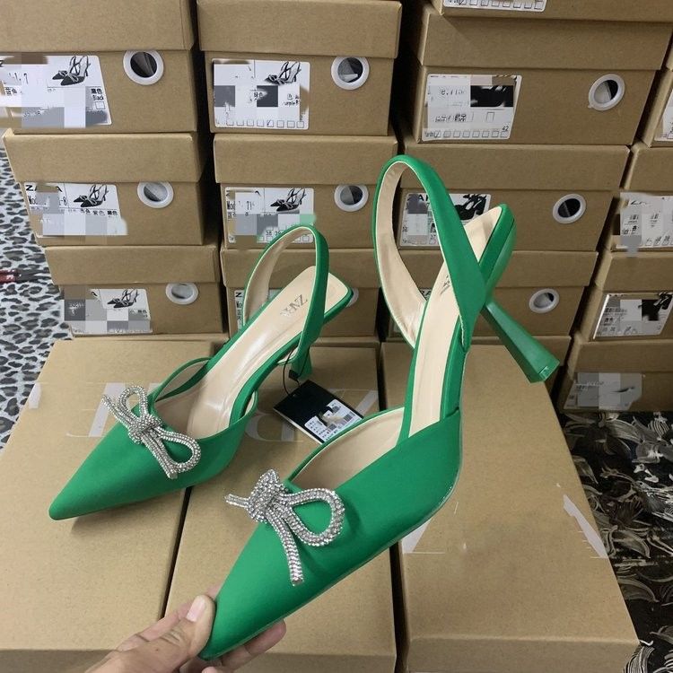 Beyaz Kırmızı Mavi Renkli Özel Kadın Yüksek Topuklu Sandal