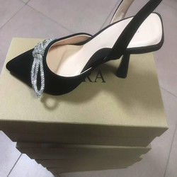 Beyaz Kırmızı Mavi Renkli Özel Kadın Yüksek Topuklu Sandal