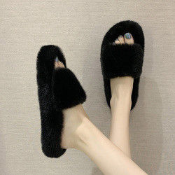 Slip On Kapatma Tipi Yaz Kaydırmaları Açık Ayaklı Kadınlar Şık ve Konforlu